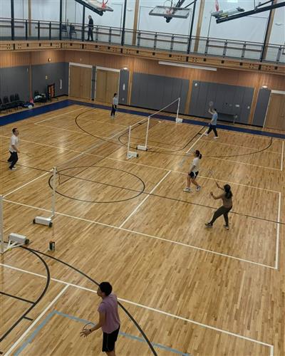 badminton courts