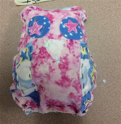 hand sewn pillow